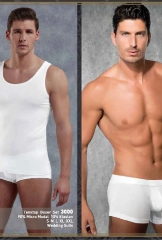 Doreanse 3000 Çeyiz Seti Damat Atlet Külot Takımı