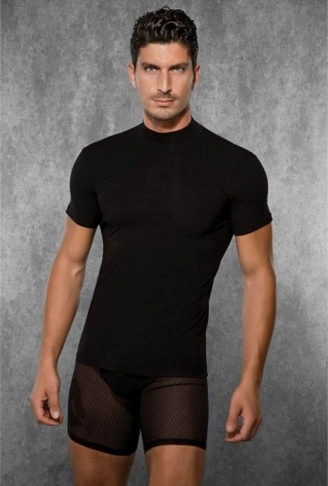 Doreanse  Balıkçı Yaka Vücudu Saran Tişört 2730