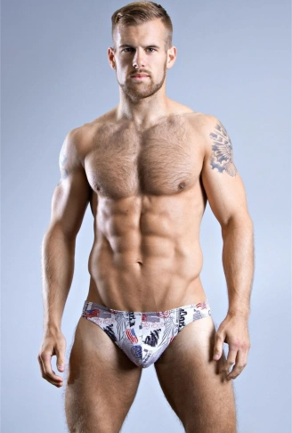 Doreanse  Desenli Modal Erkek Slip 1399