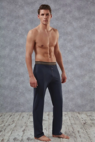 Doreanse  Önden Düğmeli Pamuklu Erkek Pantolon 1955