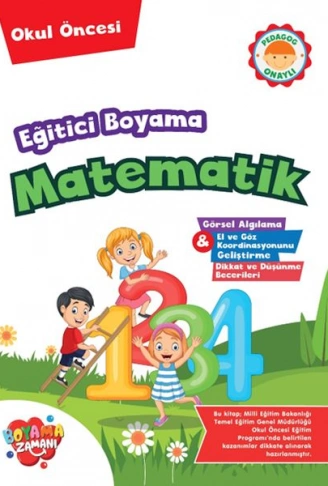 Kitap: Eğitici Boyama - Matematik