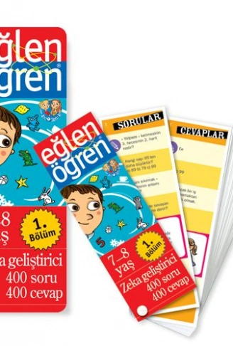 Kitap: Eğlen Öğren (7-8 Yaş 1. Bölüm)