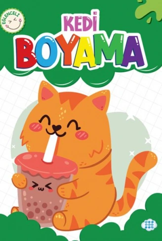 Kitap: Eğlenceli Kedi Boyama