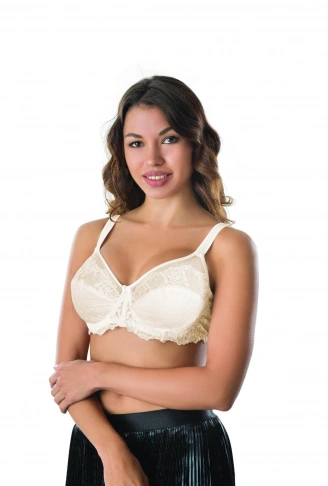 EKRU MI Emay 170 C Balenli Brode Toparlayıcı Sütyen