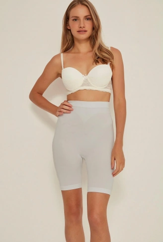 EKRU MI Emay 3005 Soft Uzun Paçalı Boxer Korse