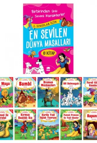 Kitap: En Sevilen Dünya Masalları (10 Kitap)