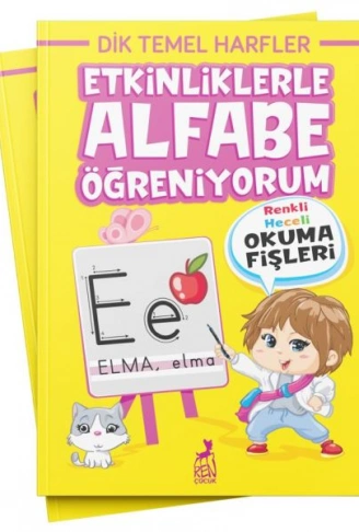 Kitap: Etkinliklerle Alfabe Öğreniyorum