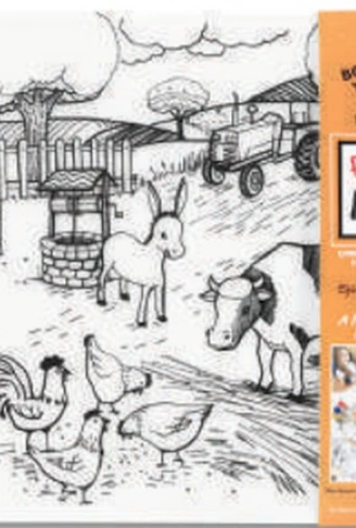 Kitap: Funny Mat - Çiftlik Ve Derin Deniz 33,5 x 48 cm