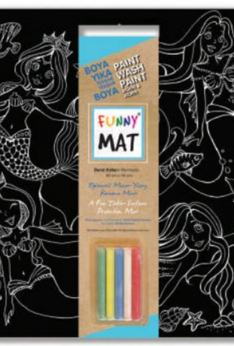 Kitap: Funny Mat - Deniz Kızları 40x40cm