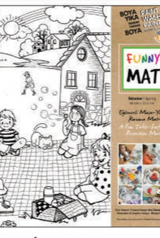 Kitap: Funny Mat - İlkbahar 33,5 X 48 Cm
