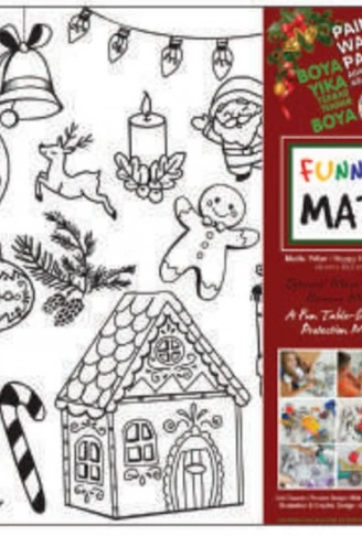 Kitap: Funny Mat - Mutlu Yıllar 33,5x48cm