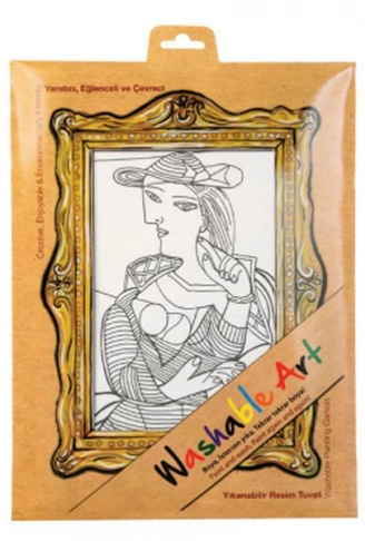 Kitap: Funny Mat - Pablo Pıcasso Seated Woman 25 X 35 Cm