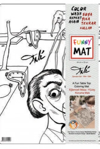 Kitap: Funny Mat - Salvador Dalı 30 X 40 Cm