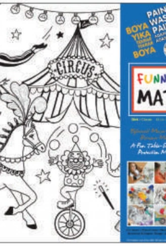 Kitap: Funny Mat - Sirk 33,5x48cm