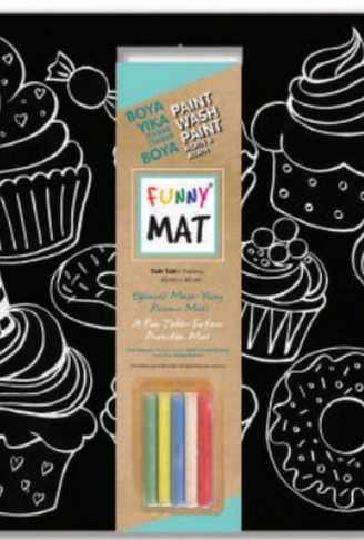 Kitap: Funny Mat - Tatlı Tatlı 40x40cm