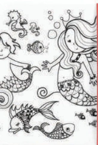 Kitap: Funny Mat - Unıcorn Ve Deniz Kızı 33,5 x 48 cm