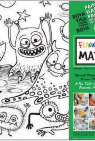 Kitap: Funny Mat - Uzaylılar 33,5x48cm