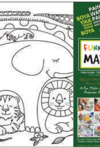 Kitap: Funny Mat - Vahşi Dostlar 33,5x48cm