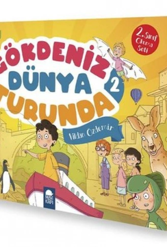 Kitap: Gökdeniz Dünya Turunda 2 - 2.Sınıf Okuma Seti (10 Kitap Takım)