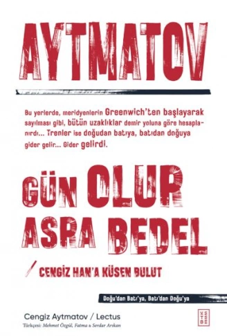 Kitap: Gün Olur Asra Bedel & Cengiz Han’a Küsen Bulut