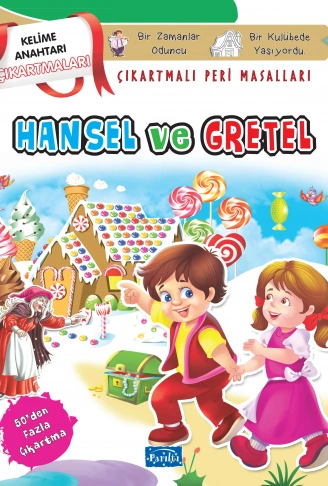 Kitap: Hansel ve Gretel - Çıkartmalı Peri Masalları