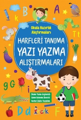 Harfleri Tanıma Yazı Yazma Alıştırmaları
