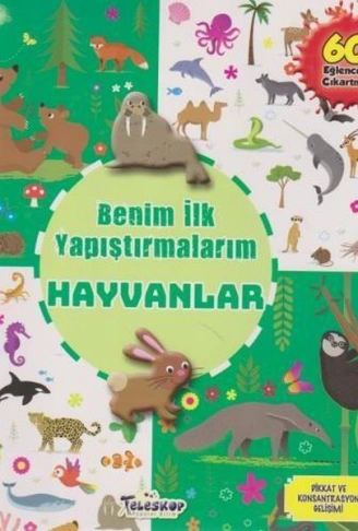 Kitap: Hayvanlar - Benim İlk Yapıştırmalarım