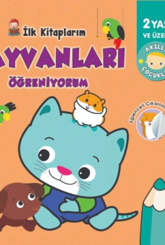 Kitap: İlk Kitaplarım-Hayvanları Öğreniyorum - 0-6 Yaş Yayınları