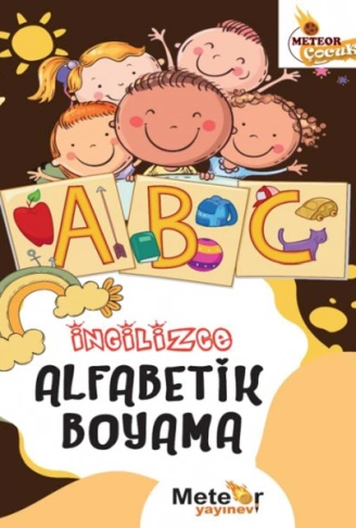 Kitap: İngilizce Alfabetik Boyama Kitabı