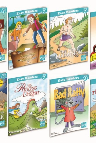 Kitap: İngilizce Hikaye Seti 8 Kitap - Level-2 Karekod Dinlemeli