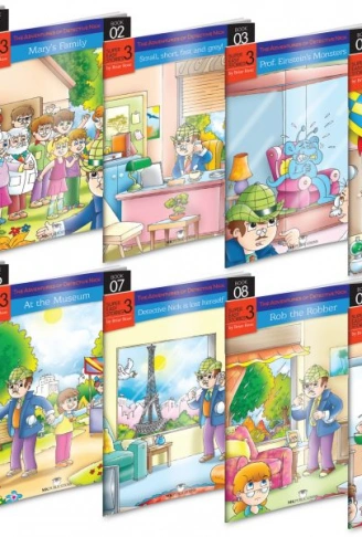 Kitap: İngilizce İlkokul 3.Sınıf Hikaye 10lu set Karekod Dinlemeli