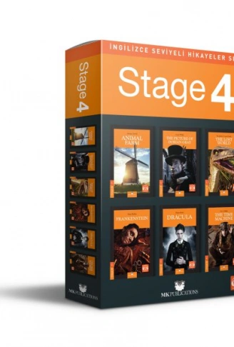 Kitap: İngilizce Seviyeli Hikayeler Seti - Stage-4