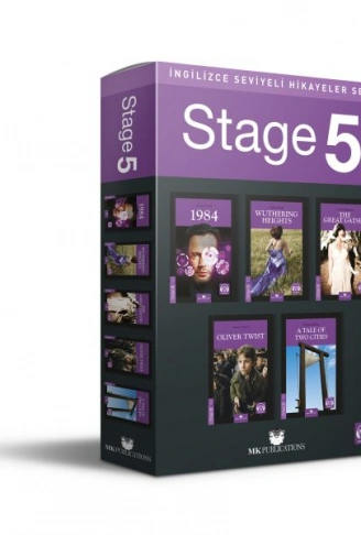 Kitap: İngilizce Seviyeli Hikayeler Seti - Stage-5
