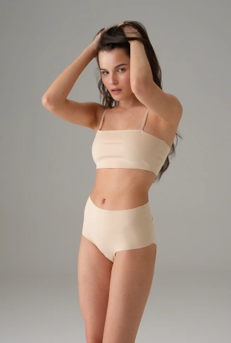 Kadın Ten Invisible Askılı Büstiyer 5583