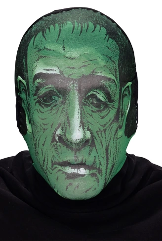 Kafaya Tam Geçmeli Bez Frankenstein Maskesi  Streç Korku Maskesi  3D Baskılı Maske Model 5