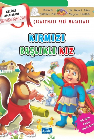 Kitap: Kırmızı Başlıklı Kız - Çıkartmalı Peri Masalları