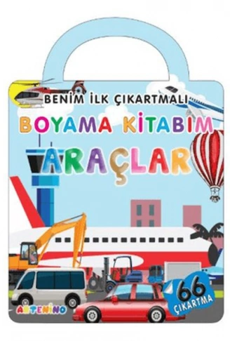 Kitap: Benim İlk Çıkartmalı Boyama Kitabım - Araçlar