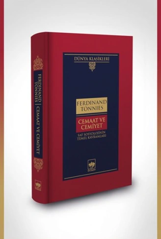Kitap: Cemaat ve Cemiyet-Dünya Klasikleri (Ciltli)