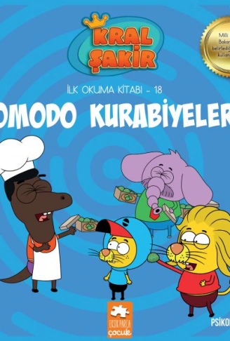 Kitap: Kral Şakir İlk Okuma 18 - Komodo Kurabiyeleri