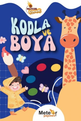 Kitap: Kodla Ve Boya Boyama Kitabı