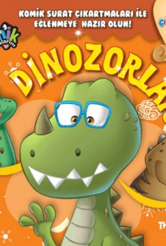 Kitap: Komik Çıkartmalarım - Dinozorlar