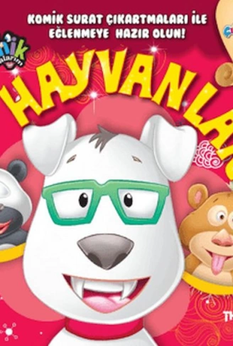Kitap: Komik Çıkartmalarım Hayvanlar