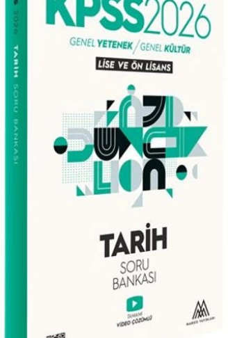 KPSS Tarih Soru Bankası 2026