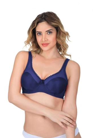 LACİVERT  MI Emay 169 B Basic Balenli Toparlayıcı Sütyen