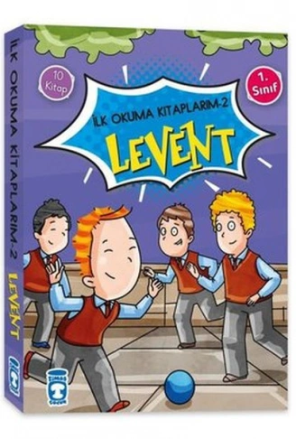 Kitap: Levent - İlk Okuma Kitaplarım 2 (1. Sınıf 10 Kitap Set)