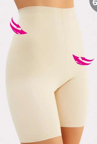 Miss Flex Ten Lazer Kesim Yüksek Bel Şort Korse 6002