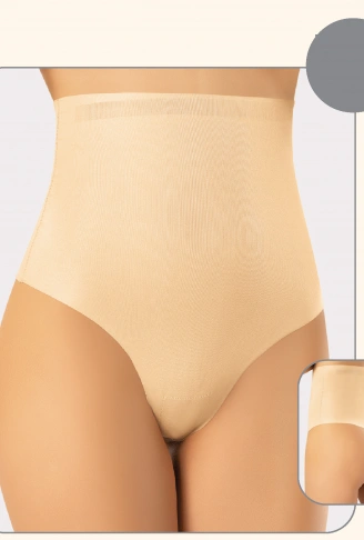 Miss Flex Ten Lazer Kesim Yüksek Bel String 6005