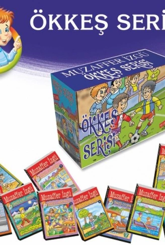 Kitap: Muzaffer İzgü Öykü Seti (10 Kitap Takım - Ökkeş Dizisi)
