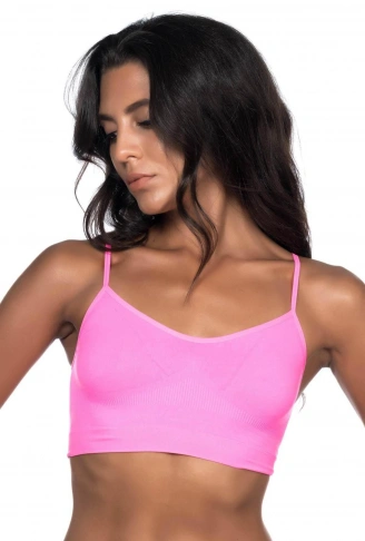 NEON FUŞYA MI Emay 4003 Soft İp Askı Büstiyer