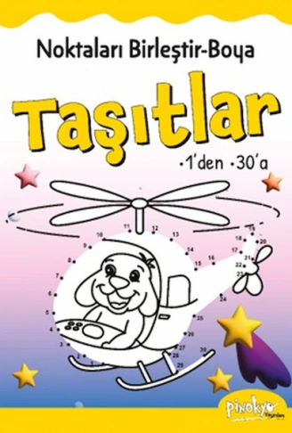 Kitap: Noktaları Birleştir-Boya Taşıtlar-1’den 30’a